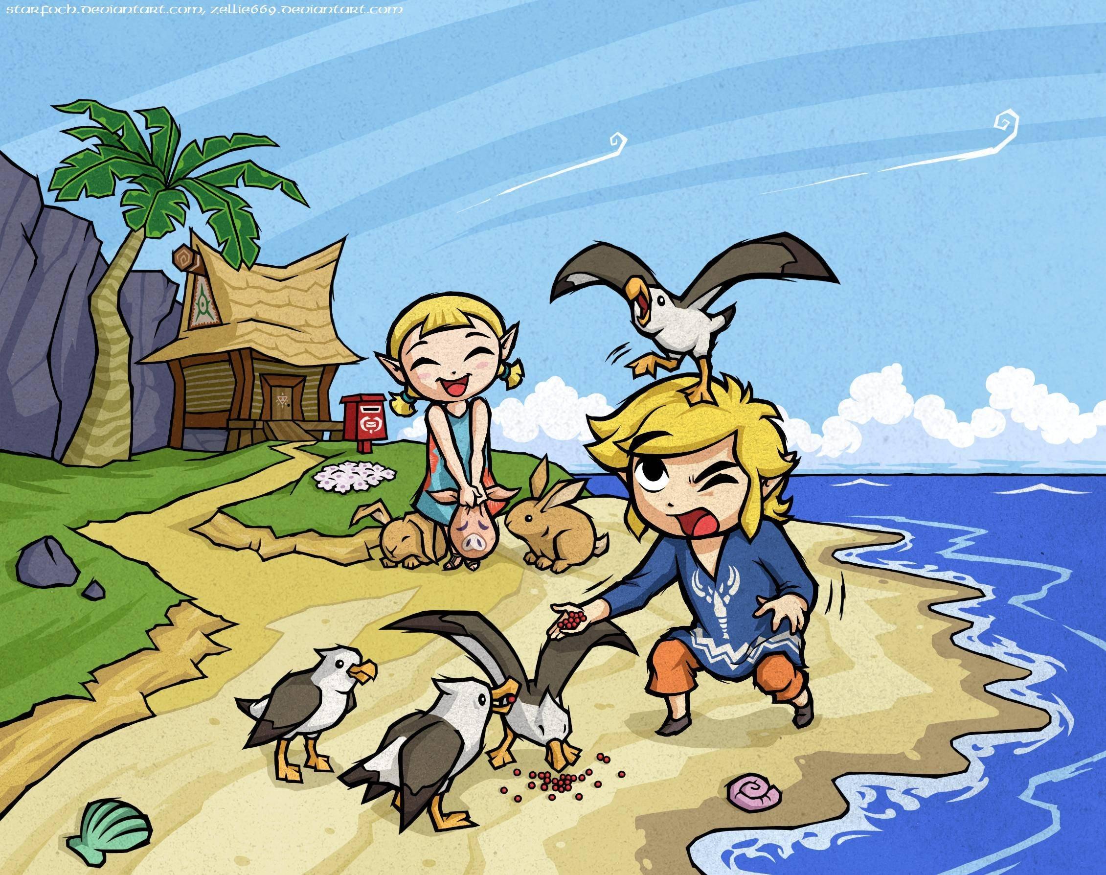 2261x1788 legend, Zelda, Windwaker, Action, Adventure, Family, Nintendo Wallpaper HD / Desktop and Mobile Background