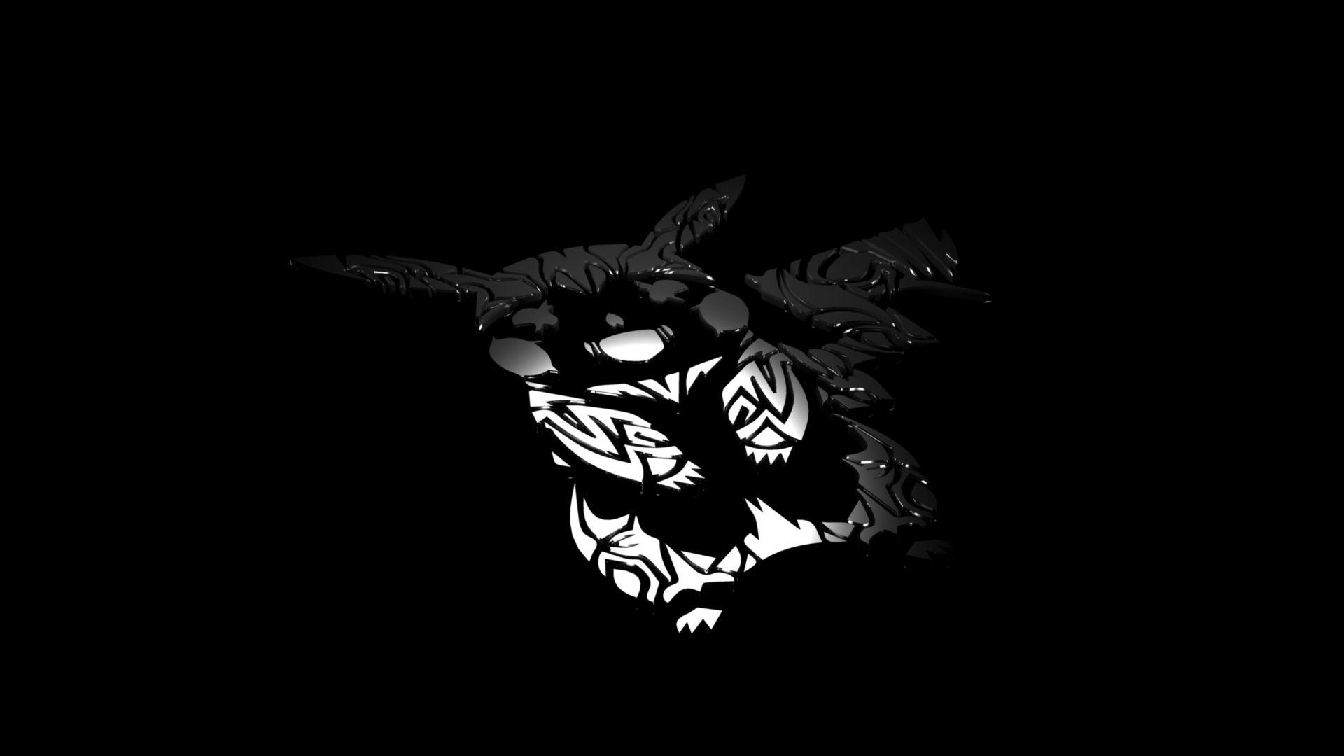 1920x1080 Tribal (Gemini) Pikachu Wallpaper