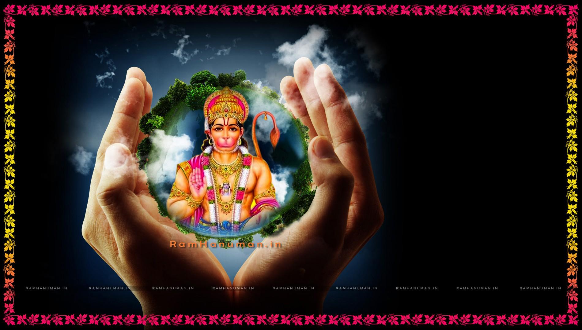1900x1080 Best HD Wallpaper Lord Hanuman 3D Art Wallpaper HD