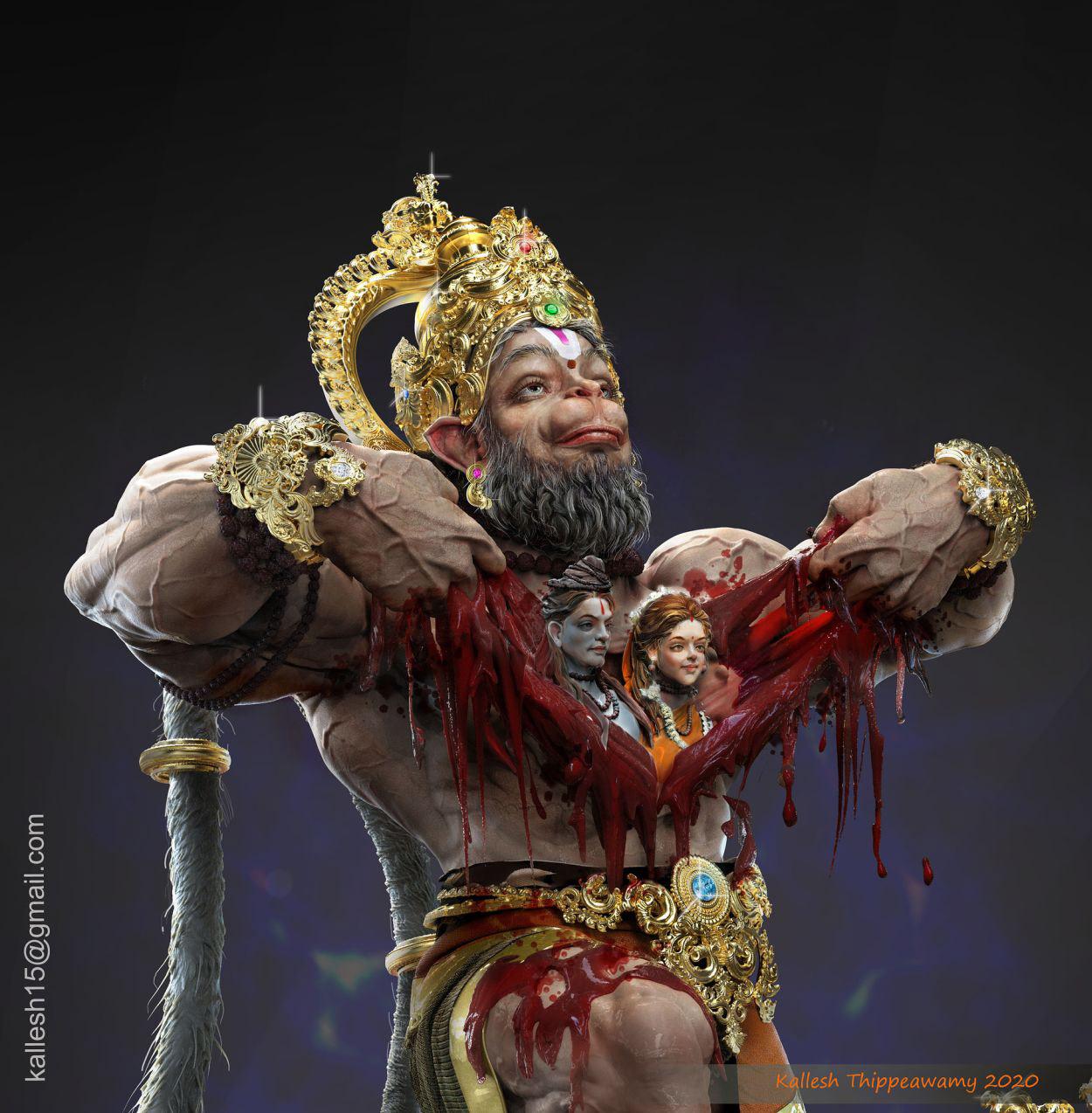 1250x1274 Hanuman projects. Photo, videos, logos, illustrations and branding