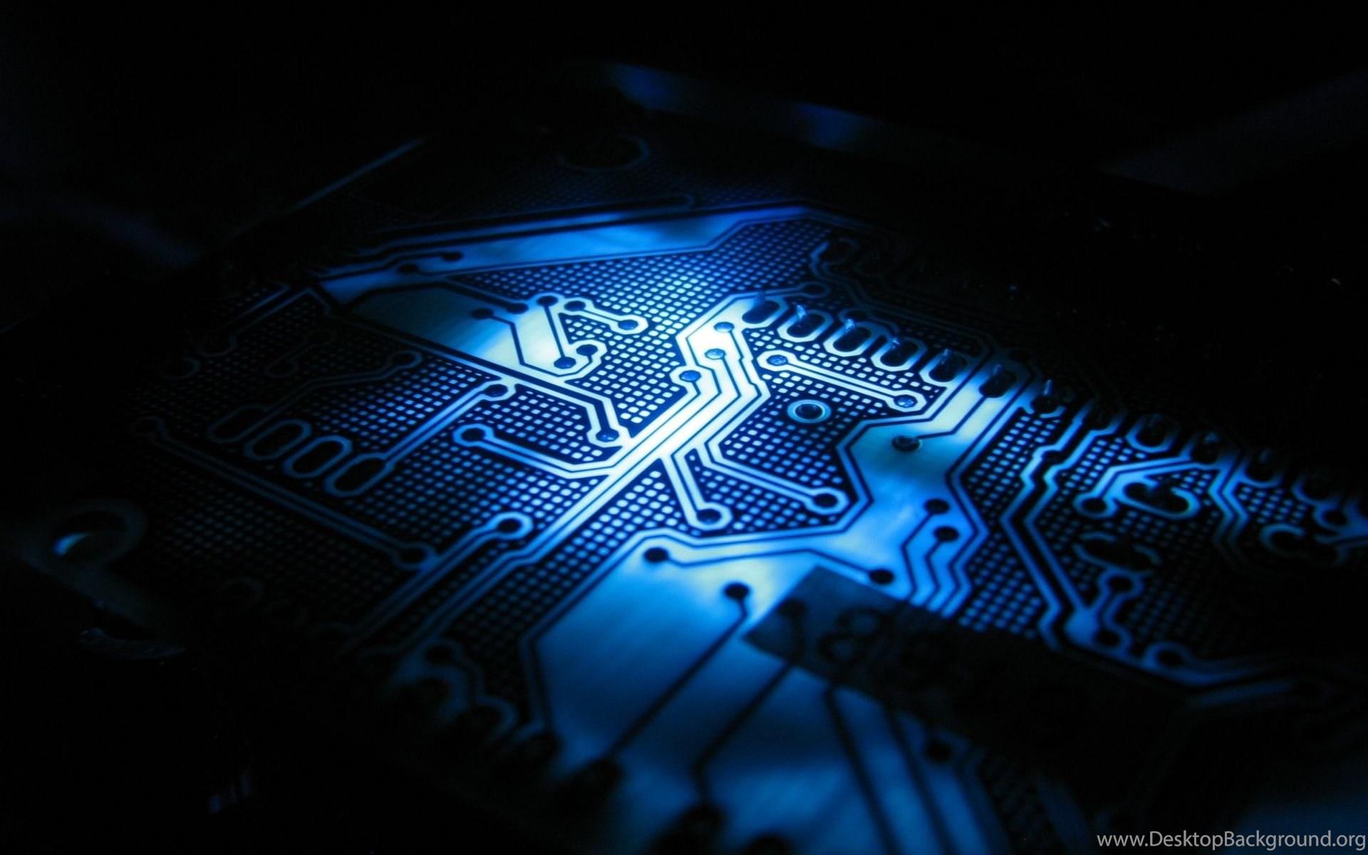 1920x1200 Circuit Board Electronic Devices Tech Blue Abstract Line Metal. Desktop Background