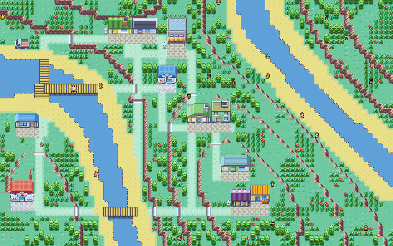 1280x800 Random Pokemon Map Generator