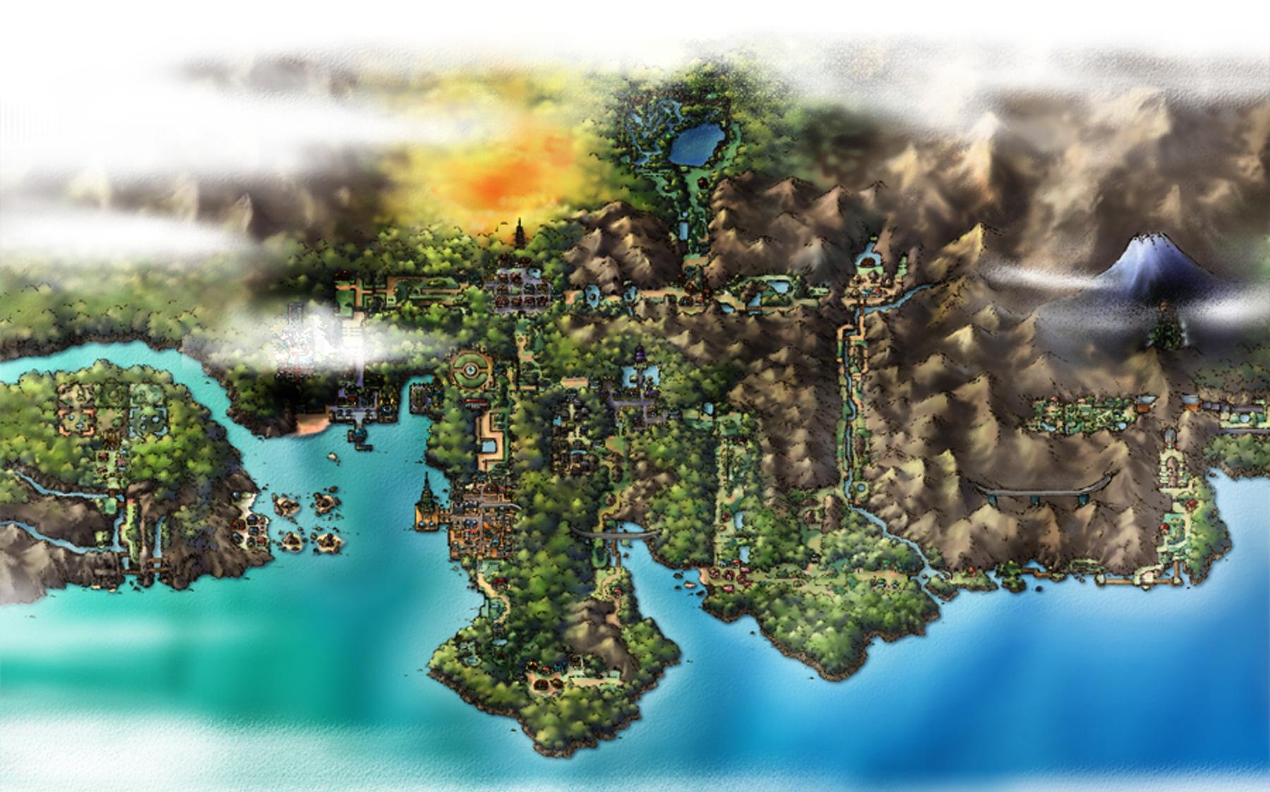 Pokemon Map Wallpapers - Top Free Pokemon Map Backgrounds - WallpaperAccess