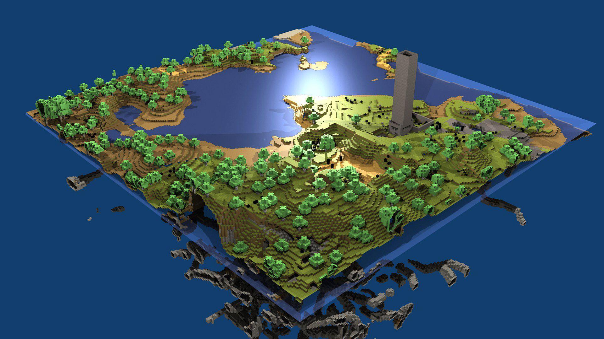 1920x1080 Bringing Back the Voxel: StarForge, Cube World and the Return of a Graphical Style.com. Minecraft picture, Cube world, Voxel art