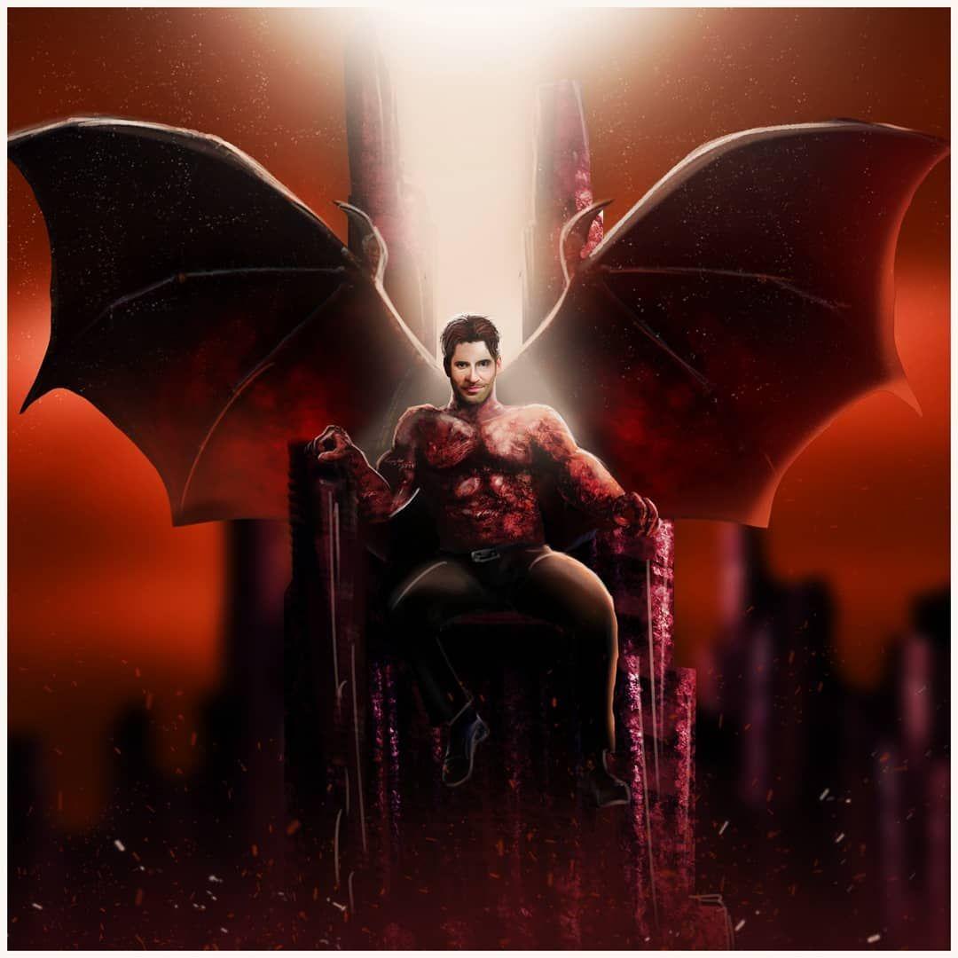 1080x1080 Lucifer Devil Wallpaper