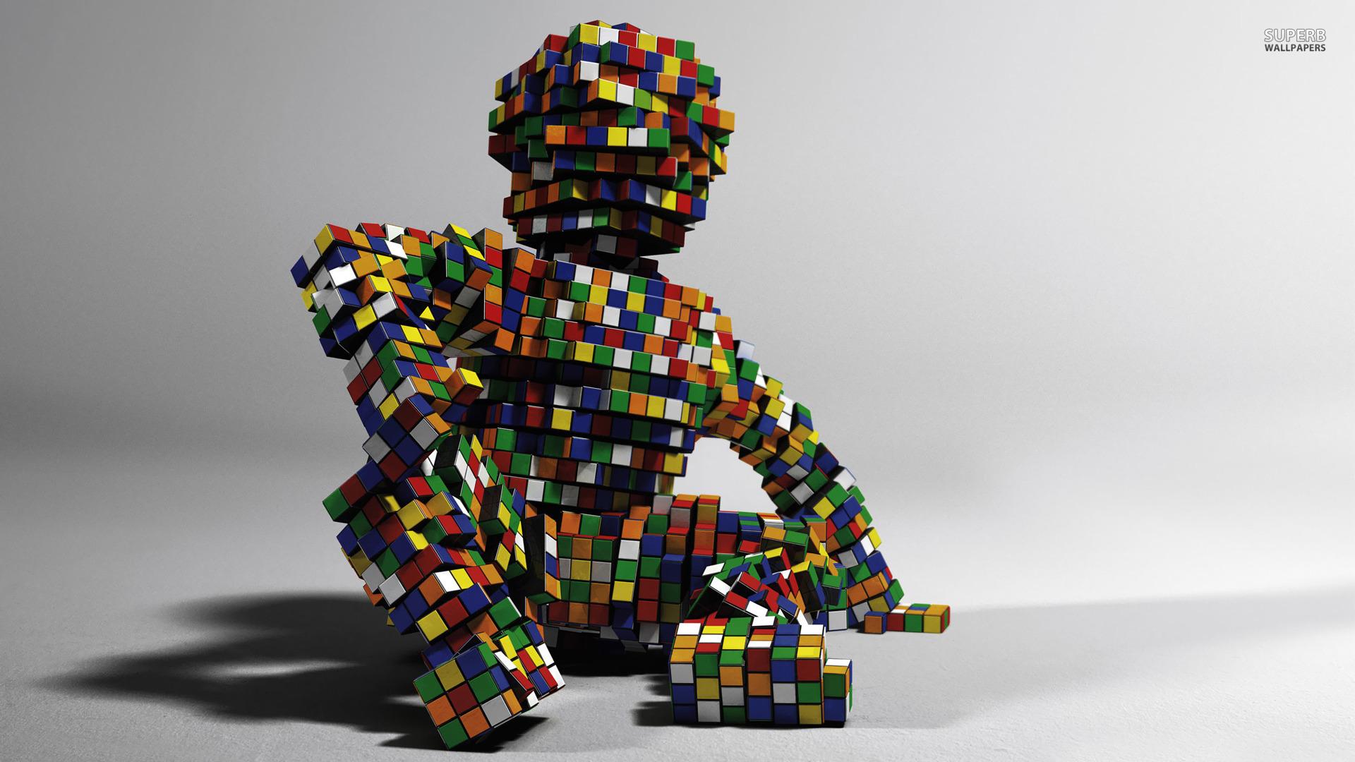 1920x1080 Rubiks Cube Figure desktop PC and Mac wallpaper