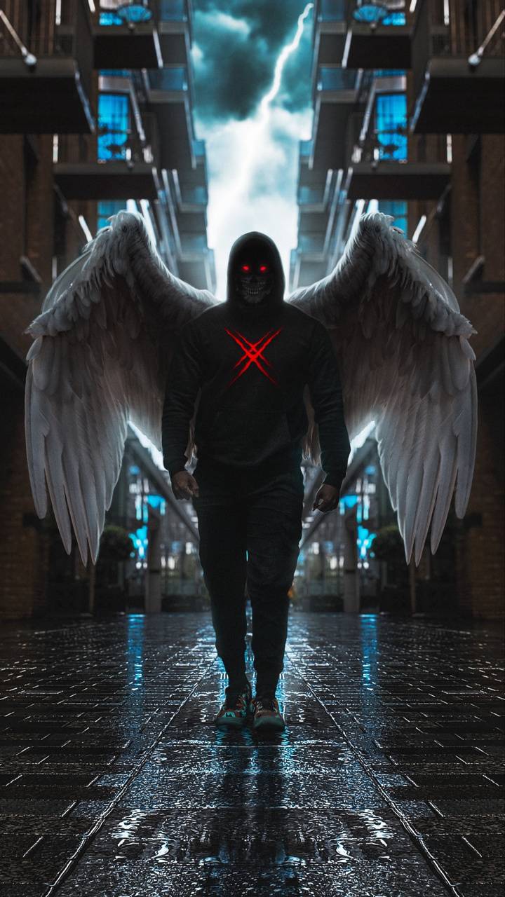 720x1280 Aesthetic iPhone Angel Wings Wallpaper