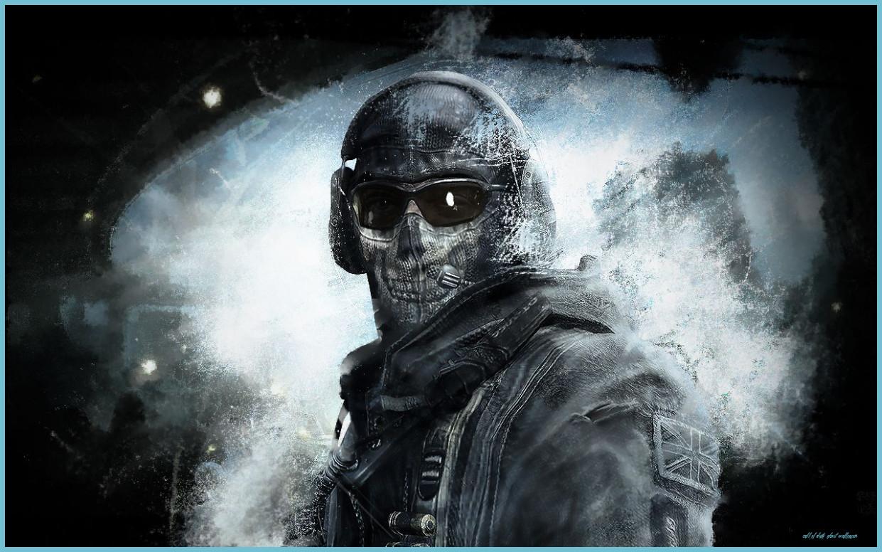 1241x776 Call Of Duty Ghost Wallpaper Awesome Cod Ghosts Wallpaper Free By Of Duty Ghost Wallpaper