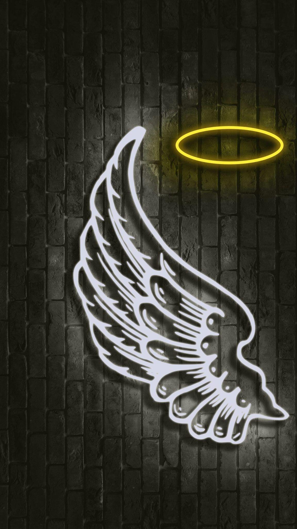 1152x2048 Amoled Archives ⋆ ⋆ Traxzee. Wings wallpaper, Dark wallpaper iphone, Dark wings wallpaper