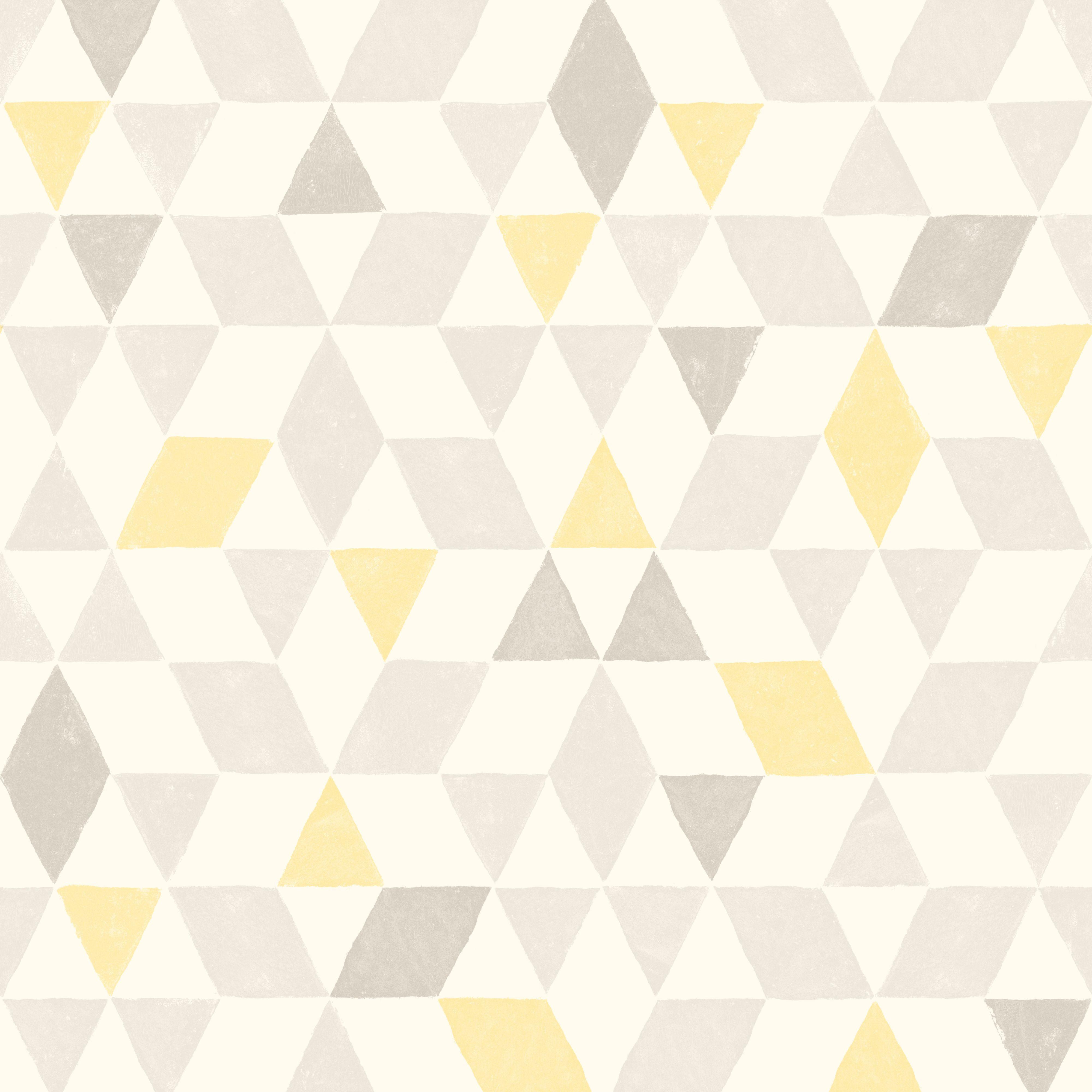 4000x4000 Yellow And Grey Geometric Background