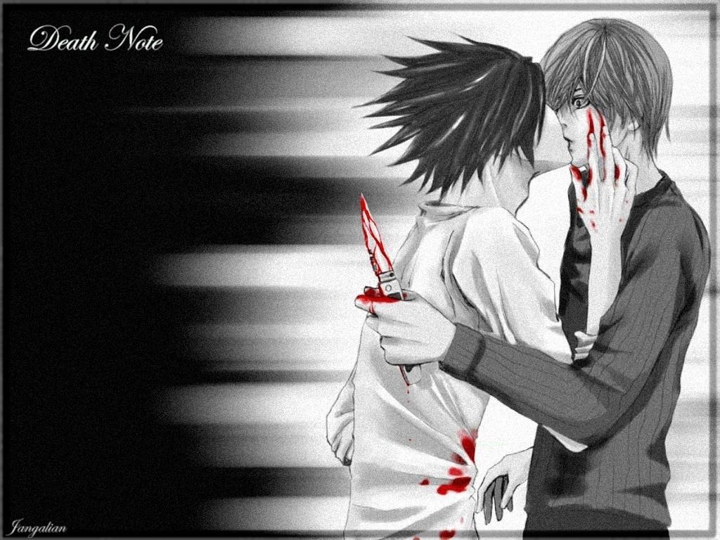 1024x768 L Death Note Wallpaper HD