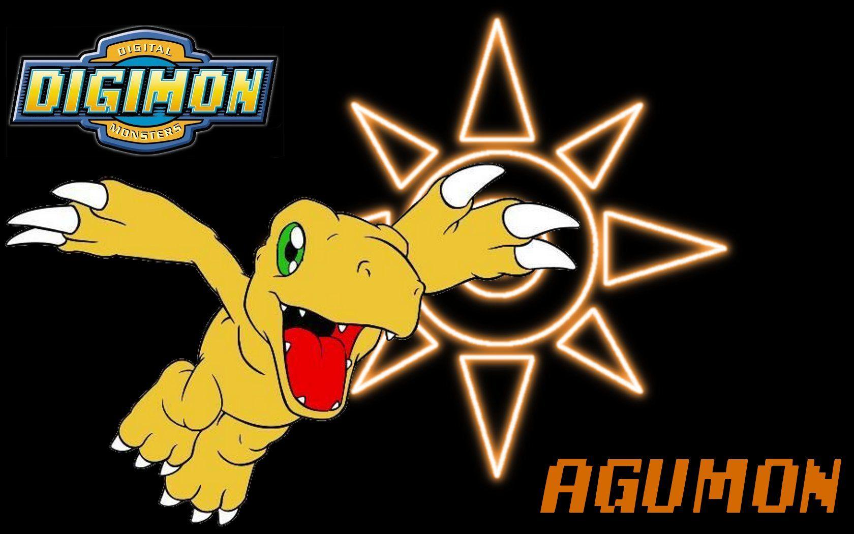 1680x1050 Agumon Wallpaper