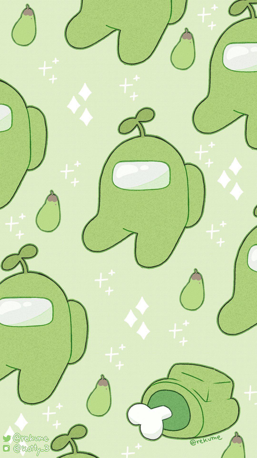 Cute Green Kawaii Wallpapers - Top Free Cute Green Kawaii ...