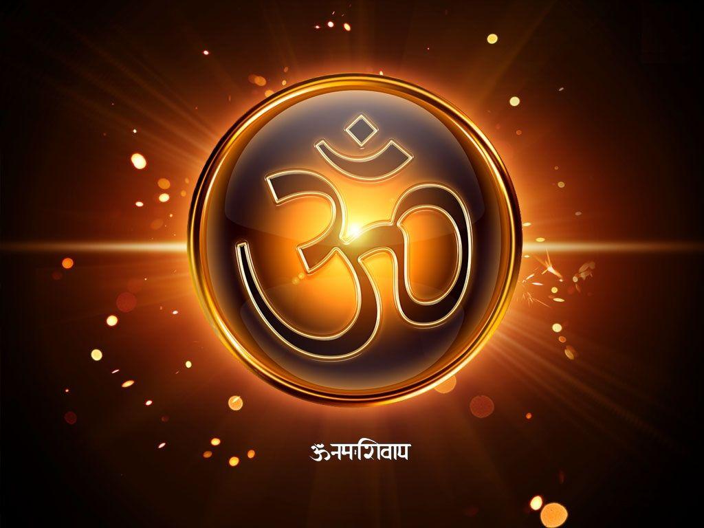 1024x768 Om Symbol 3D Home Decoration