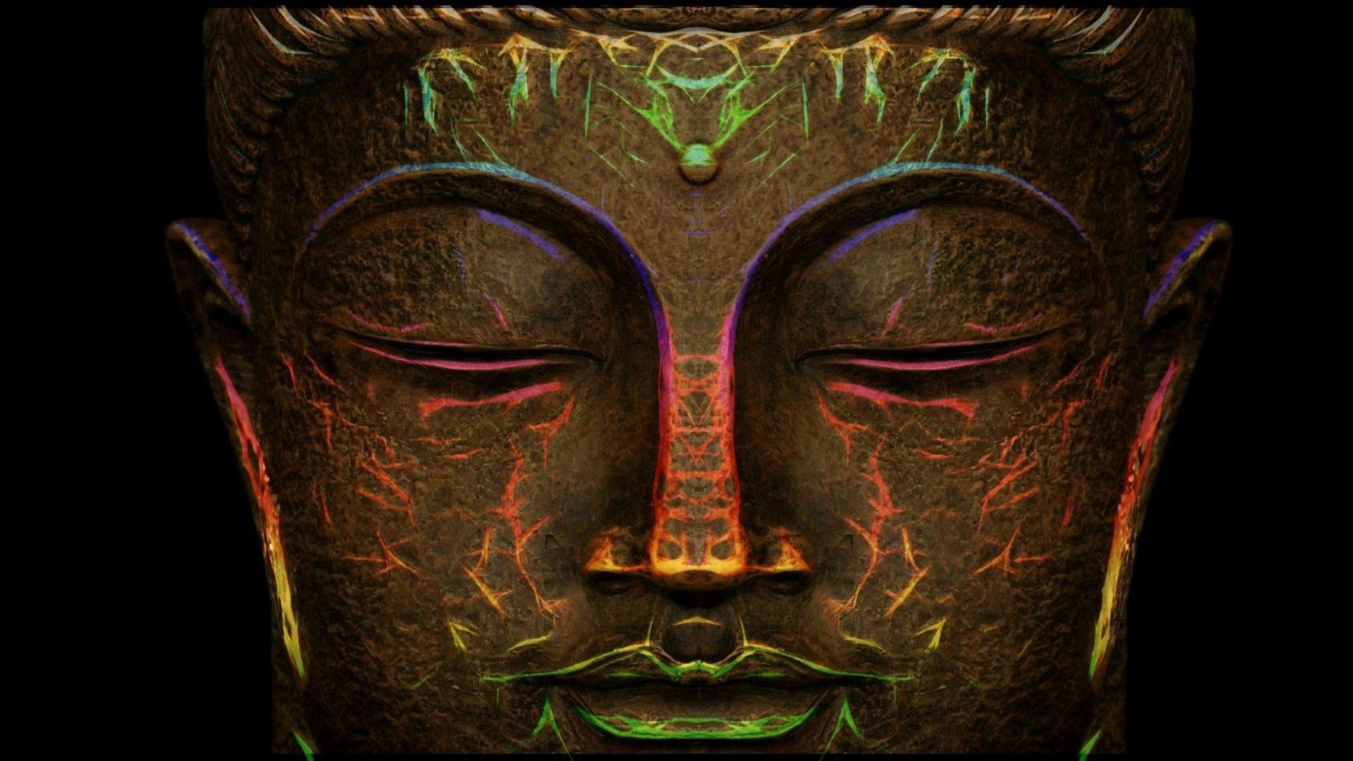 Neon Buddha Wallpapers - Top Free Neon Buddha Backgrounds - WallpaperAccess