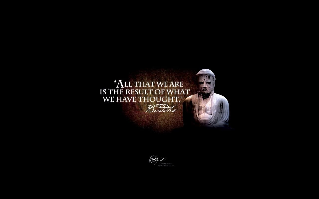 1280x800 All that we are is the result of what we have thought wallpaper, Buddha • Wallpaper For You HD Wallpaper For Desktop & Mobile