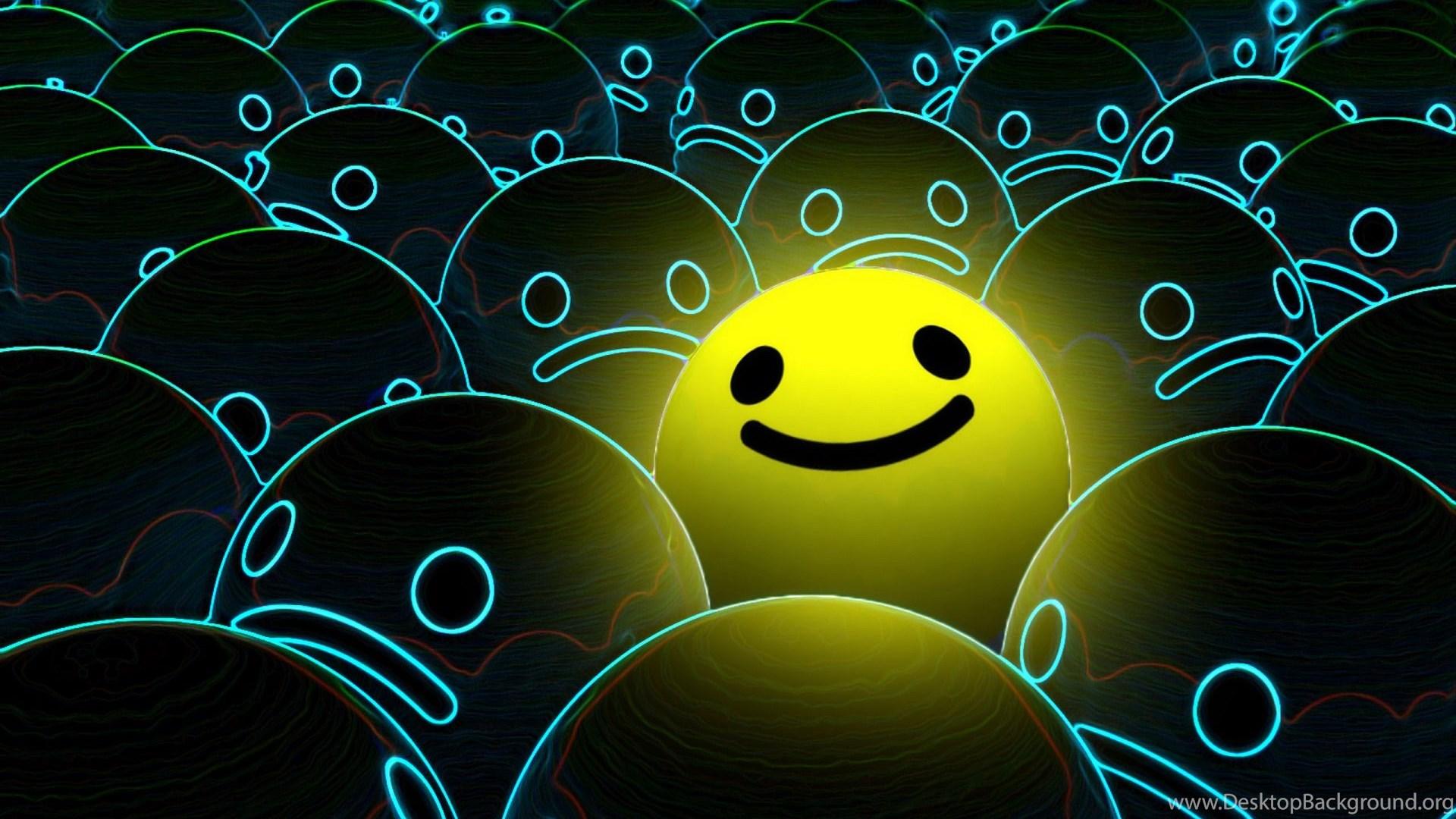 1920x1080 3D Smiley HD Wallpaper Desktop Background