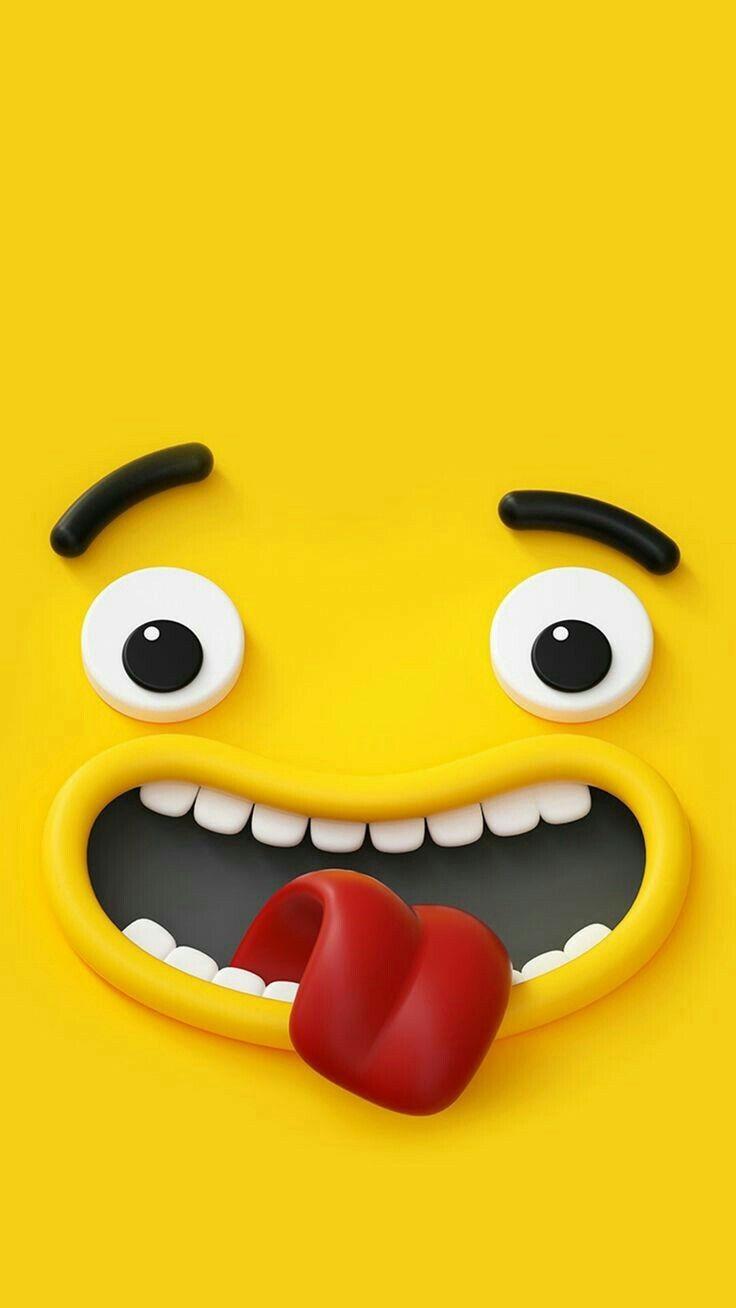 736x1308 iPhone emoji wallpaper HDD, 4D emoji wallpaper. home screen 3D emoji wallpaper