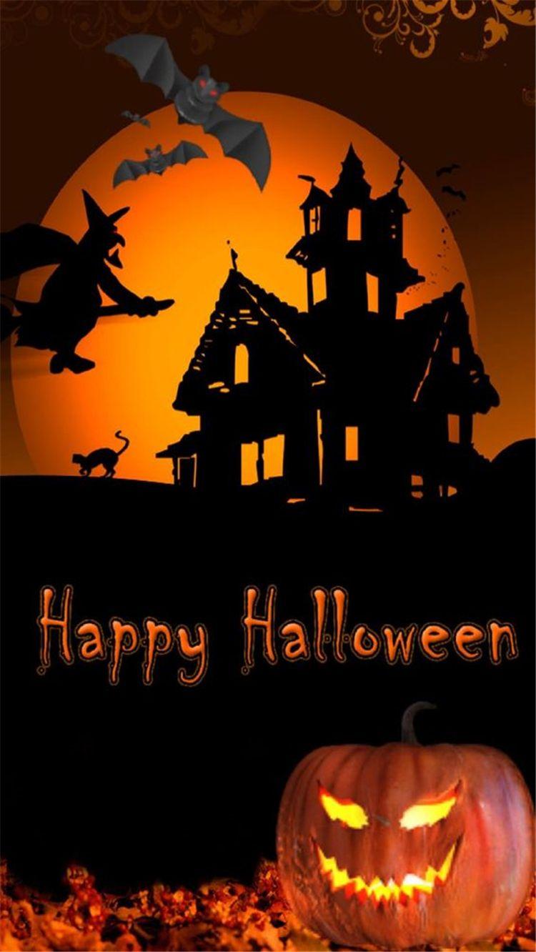 750x1332 Cute And Classic Halloween Wallpaper Ideas For Your iPhone. Women Fashion Lifestyle Blog Shinecoco.com. Happy halloween picture, Halloween poster, Halloween image