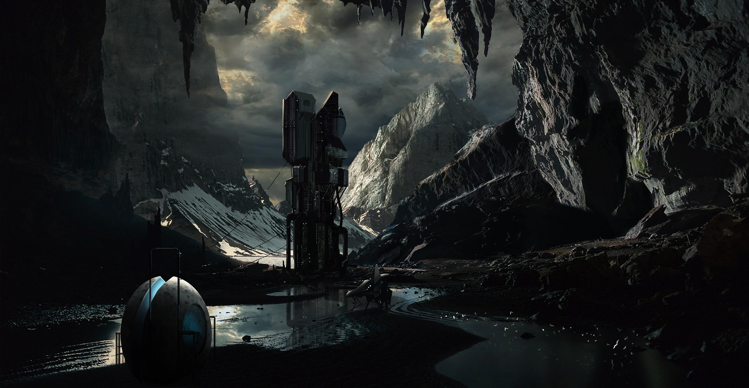 3000x1555 Artwork Concept Art Planet Space Space Station Science Fiction Star Citizen Video Games 3000x1555 UHD Wallpaper. Walldump HD and UHD Wallpaper