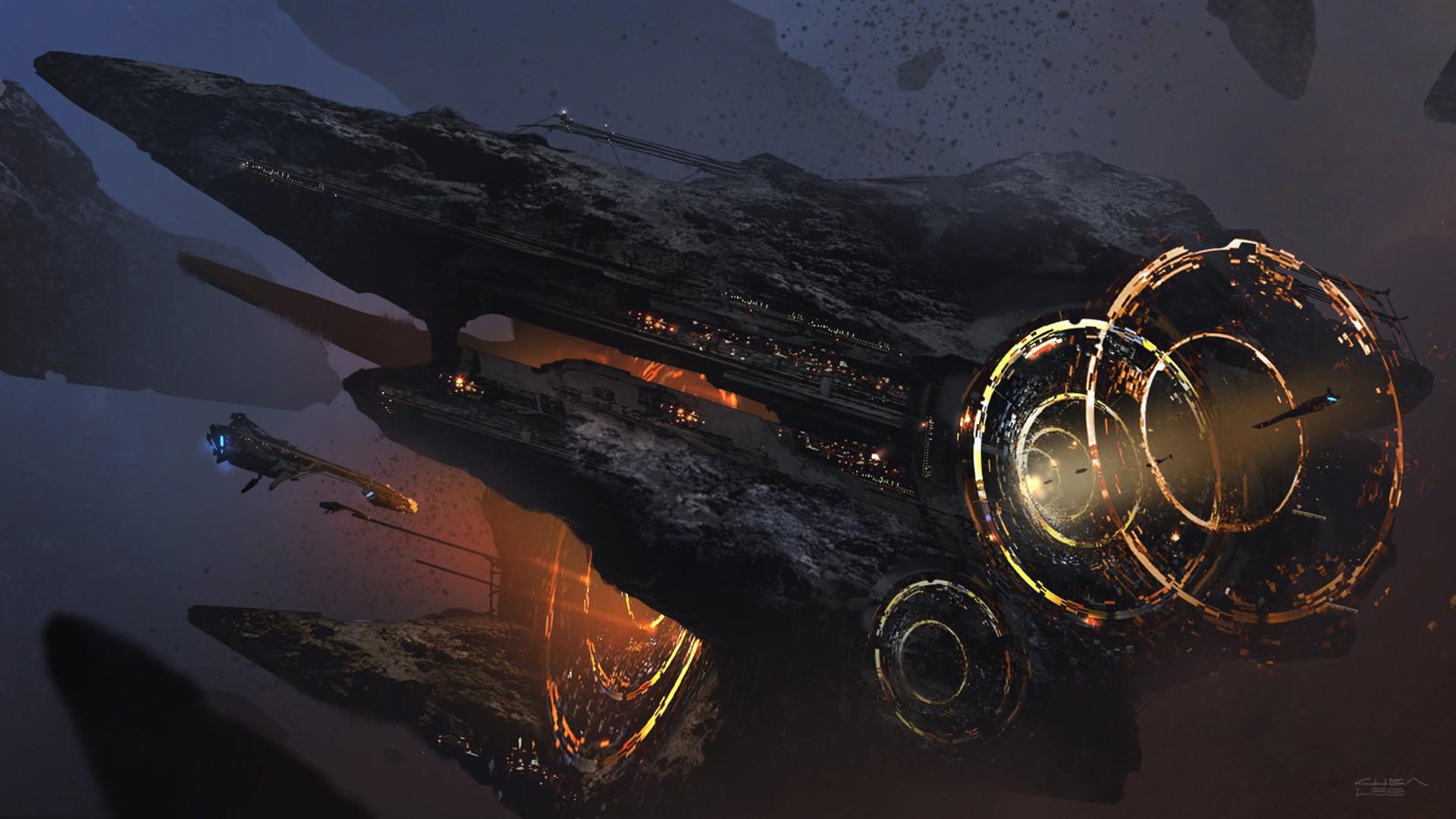 1920x1080 HD Wallpaper for theme: spaceship HD wallpaper, background