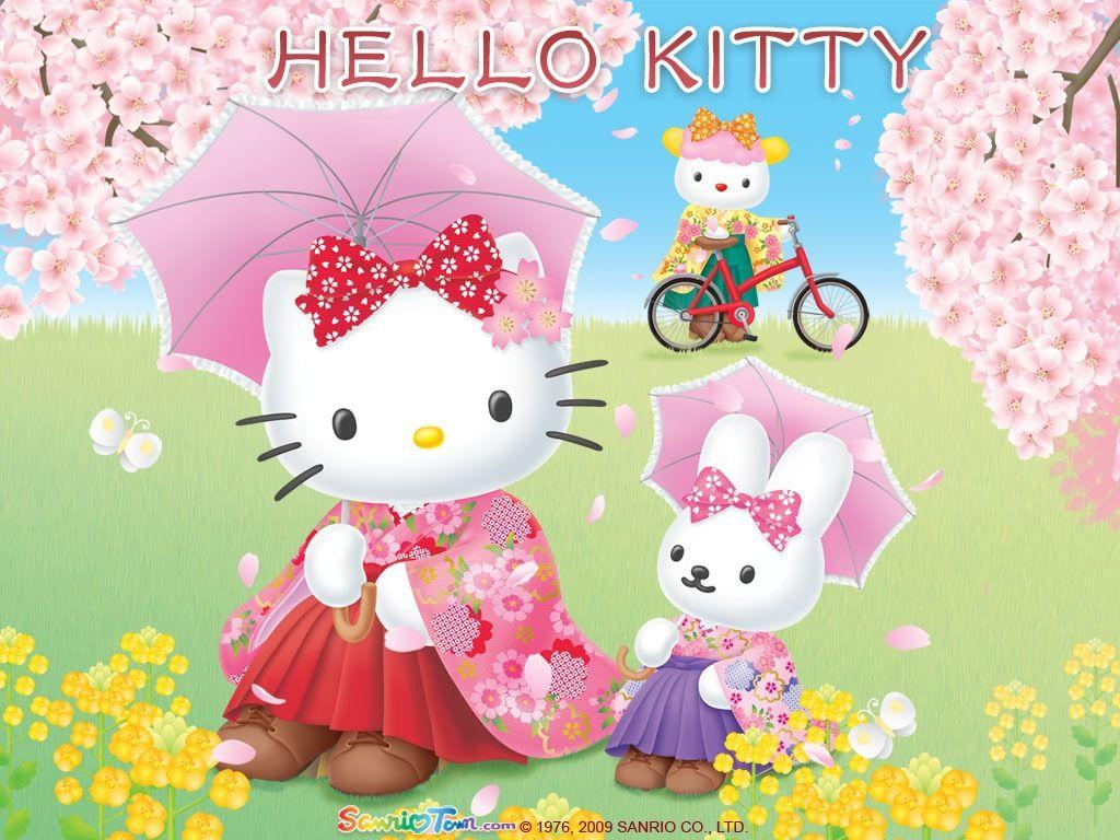1024x768 Wallpaper e emoticons Sanrio 2009 May