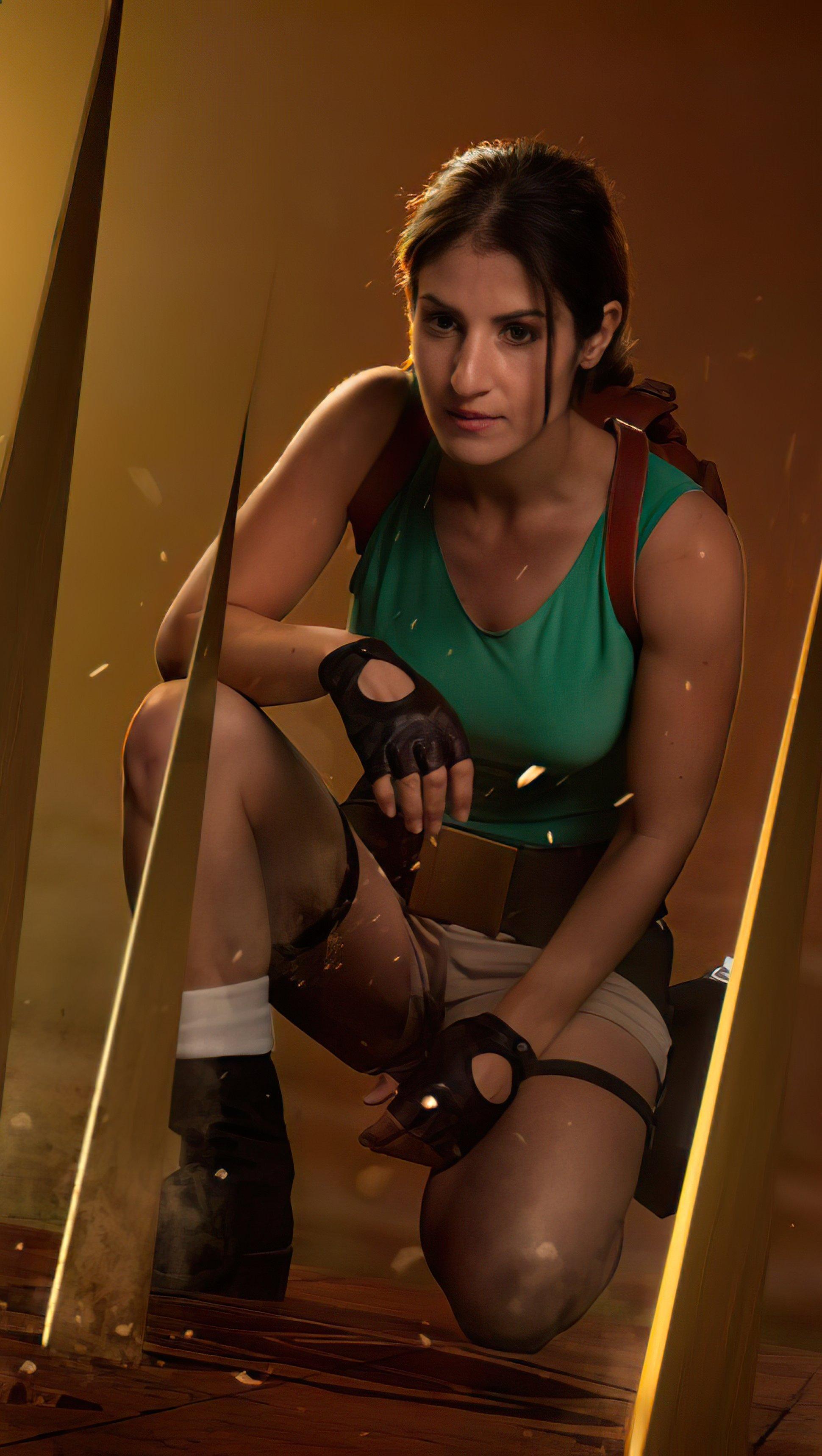 1940x3435 Tomb Raider 4 Lara Croft Cosplay Wallpaper 5k Ultra HD