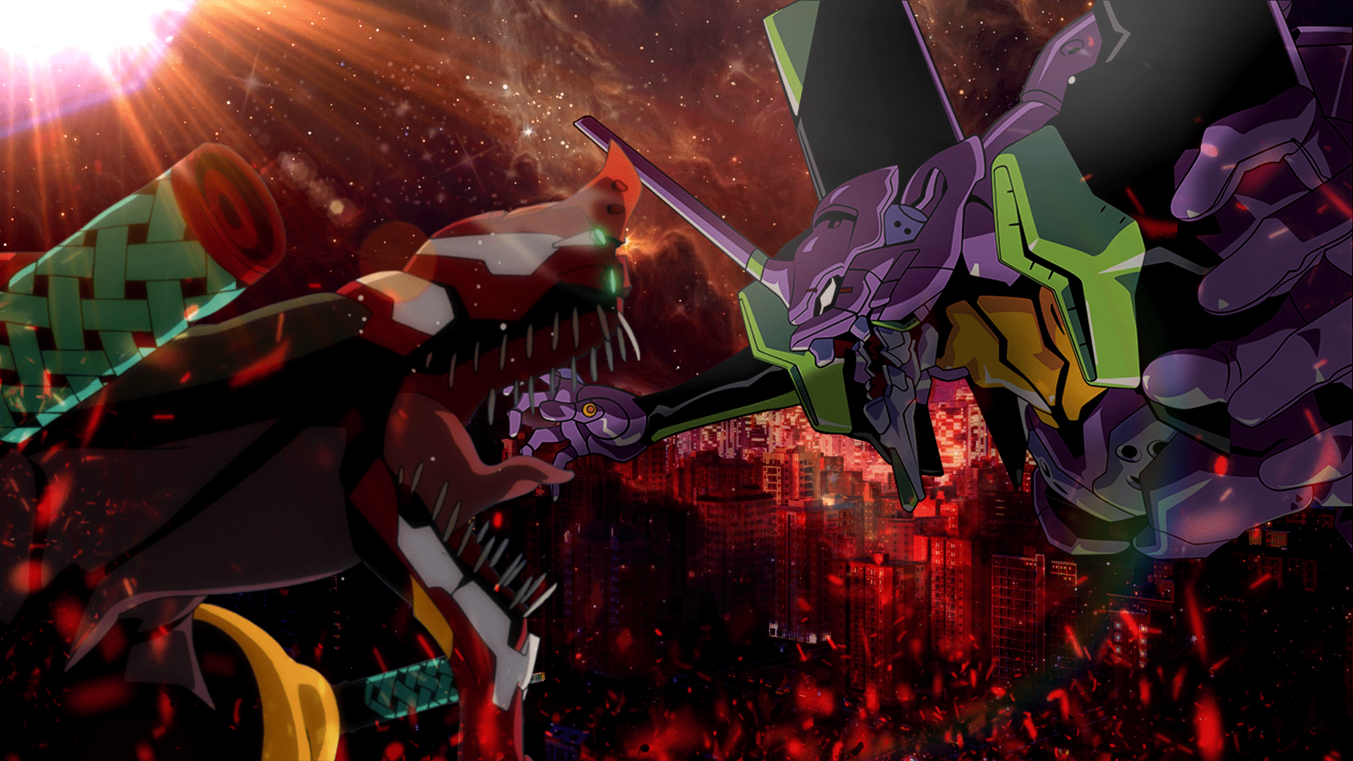 1920x1080 Neon Genesis Evangelion Desktop Wallpaper 4k