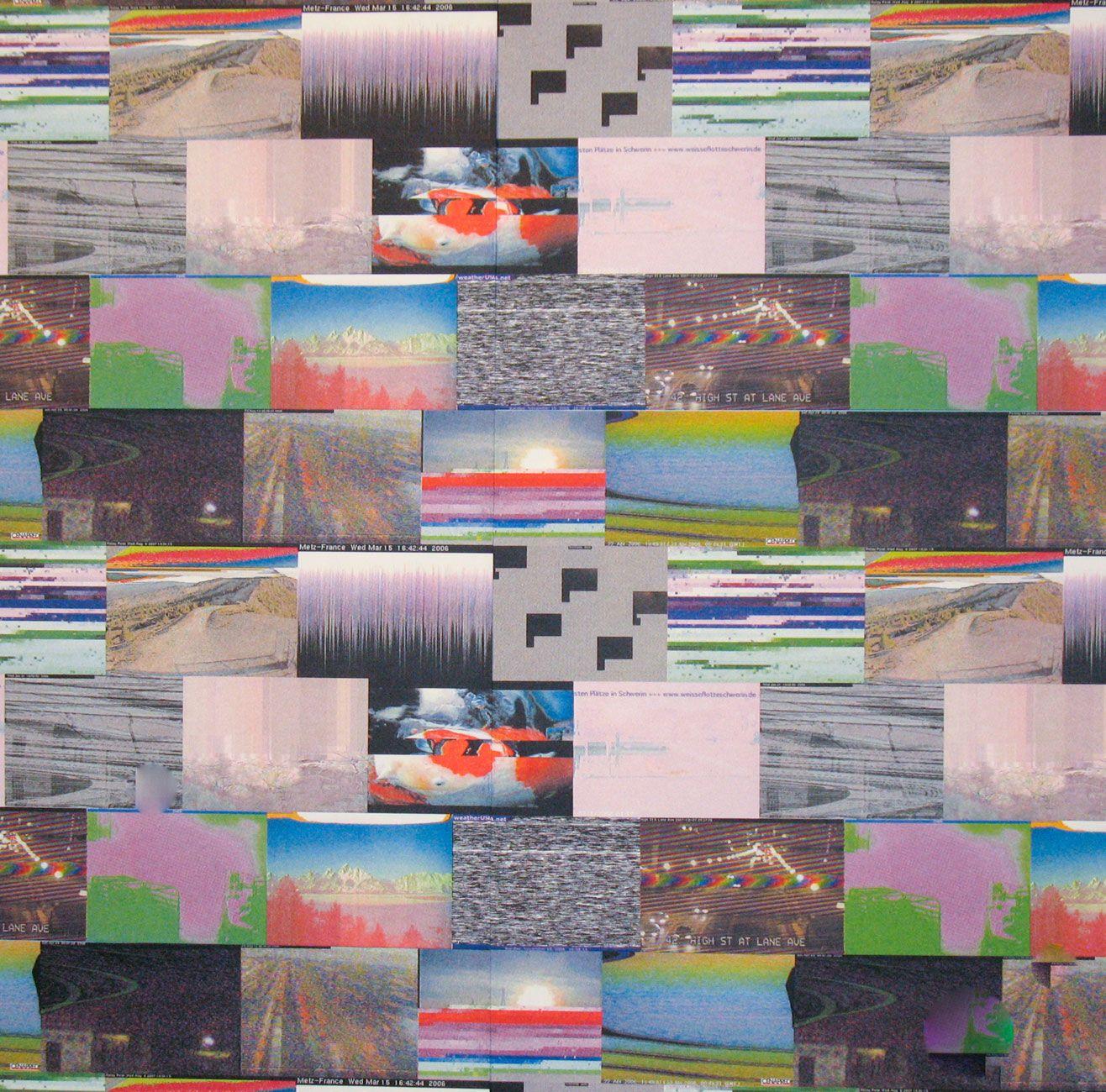1316x1300 Glitch Wallpaper