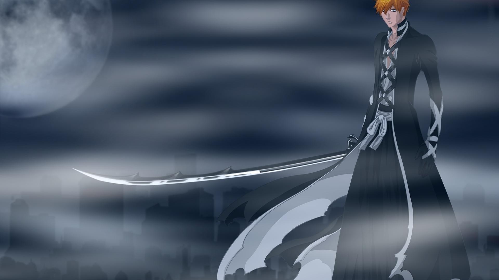 1920x1080 1920x1080 bleach, bankai, anime, ichigo kurosaki
