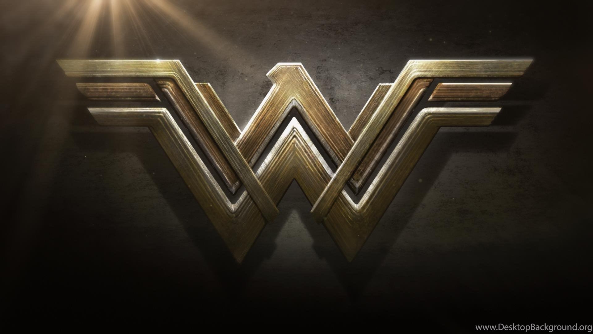 1920x1080 Wonder Woman Logo Wallpaper HD. Free Desktop Background 2016 In. Desktop Background