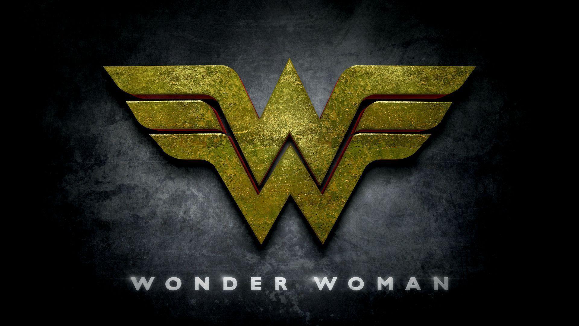1920x1080 Wonder Woman Logo Wallpaper