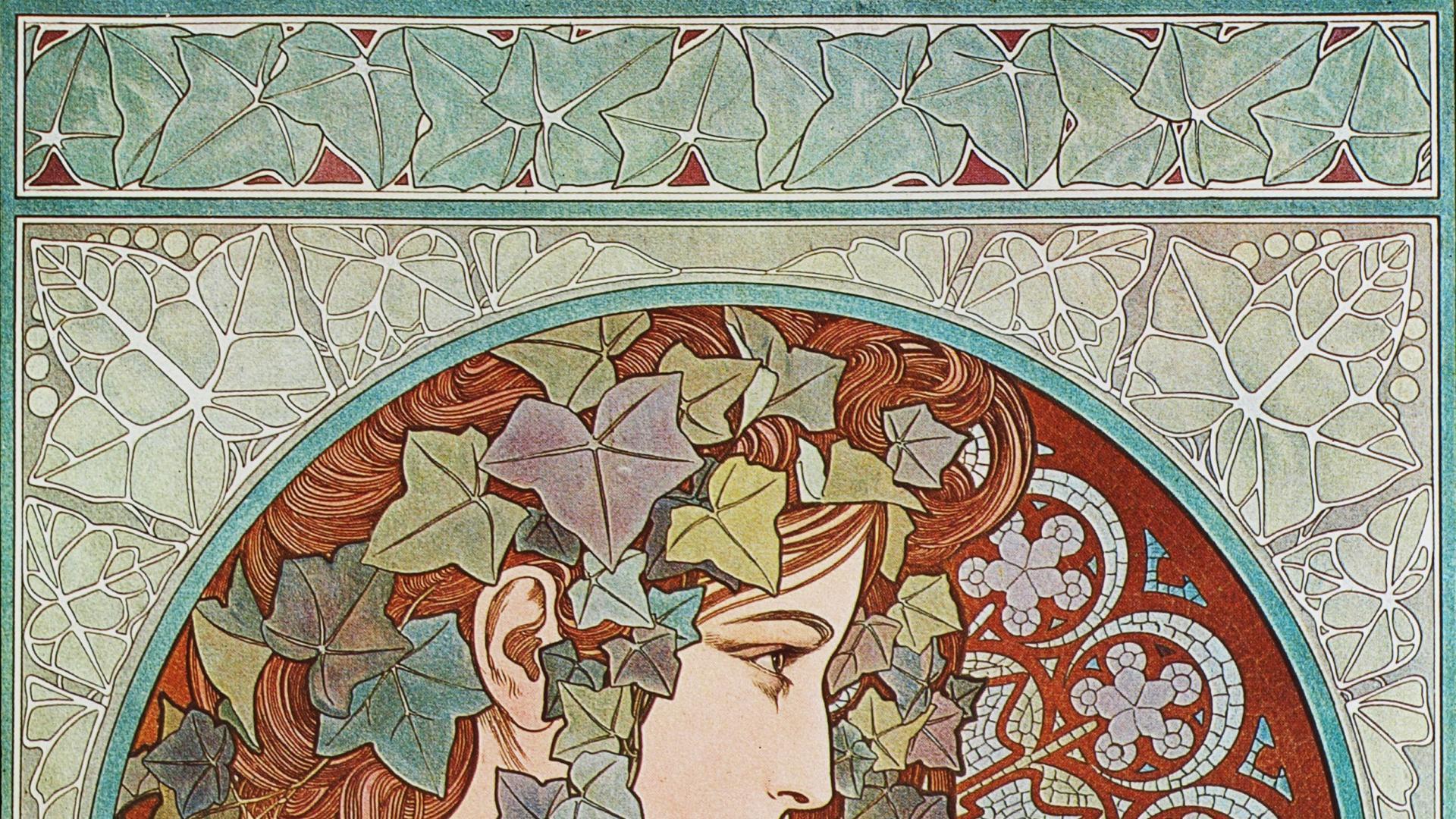 Alphonse Mucha Art Wallpapers Top Free Alphonse Mucha Art Backgrounds Wallpaperaccess