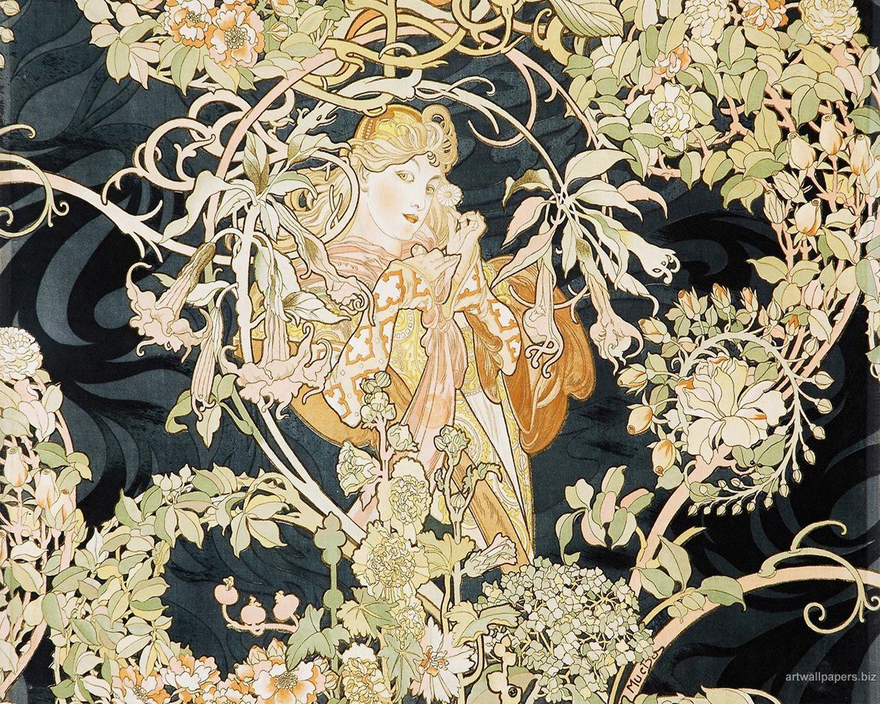 1280x1024 Alphonse Mucha 1280×1024 Pixels