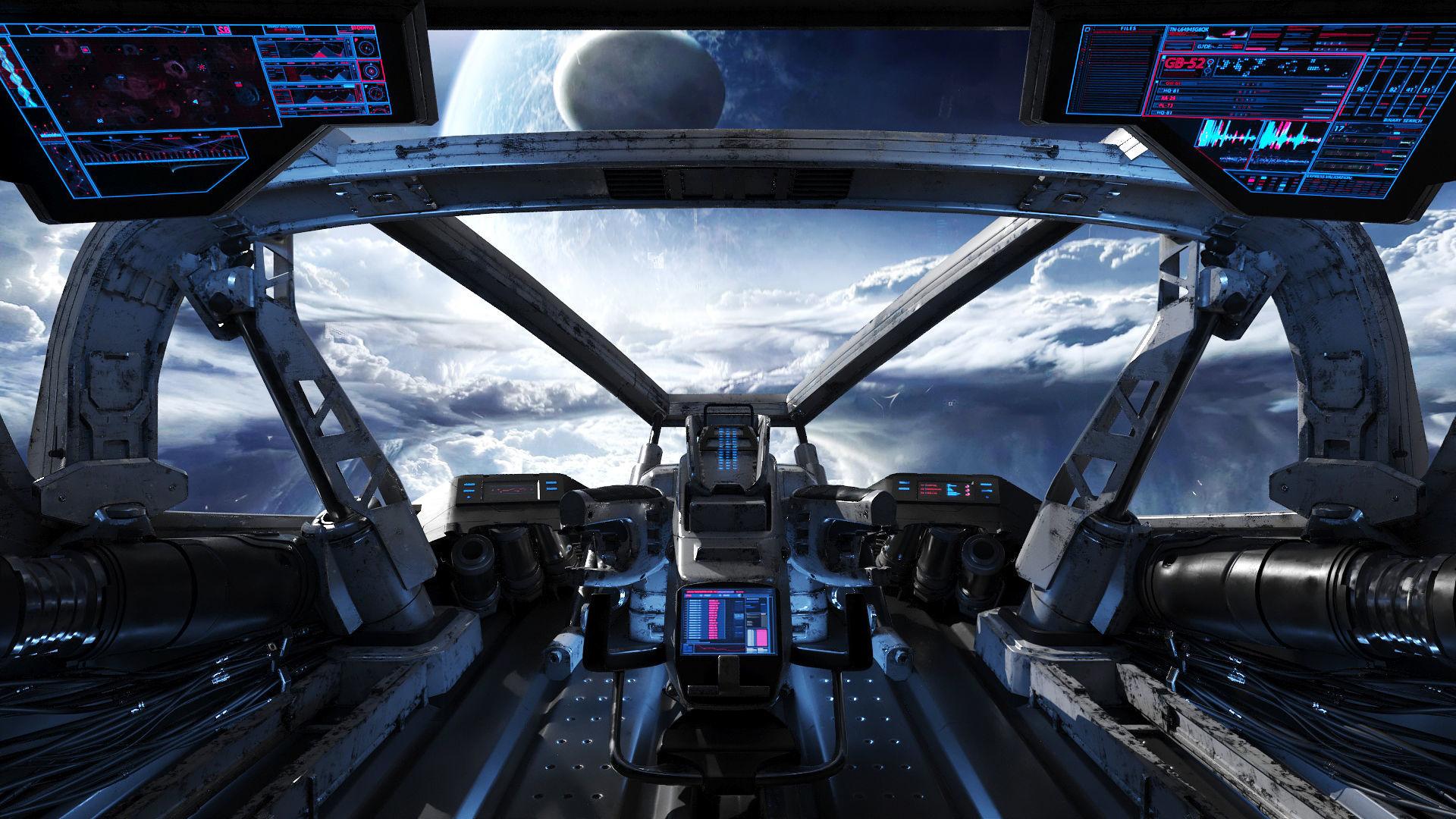 Cockpit Virtual Background