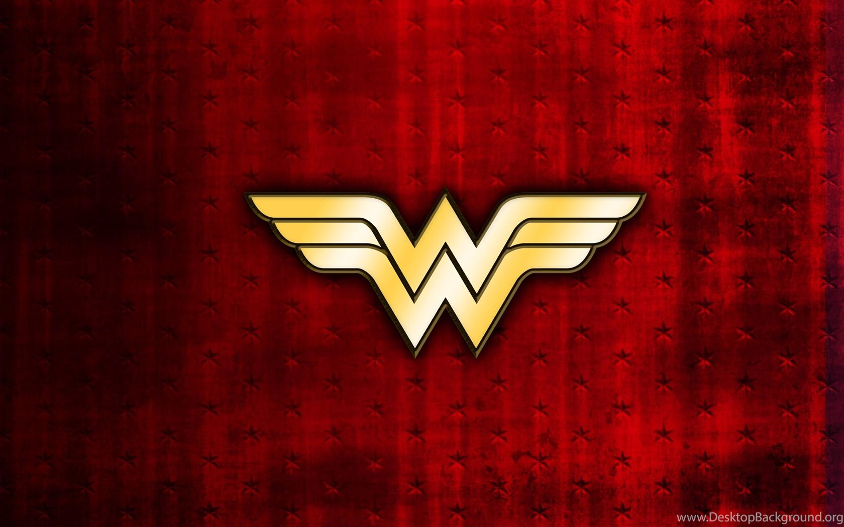 1680x1050 Wonder Woman Logo Wallpaper Desktop Background