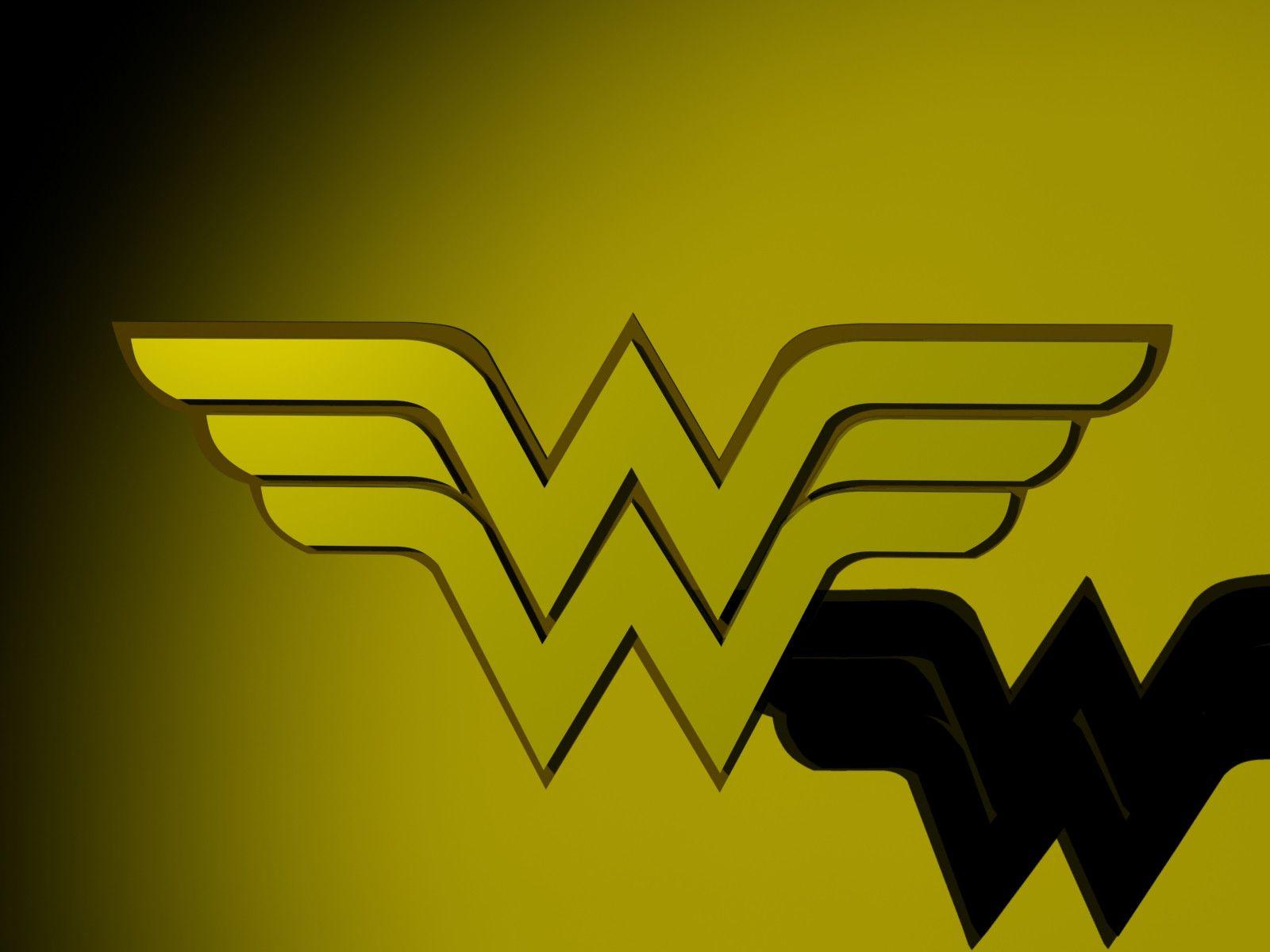 1600x1200 Wonder Woman Logo Wallpaper