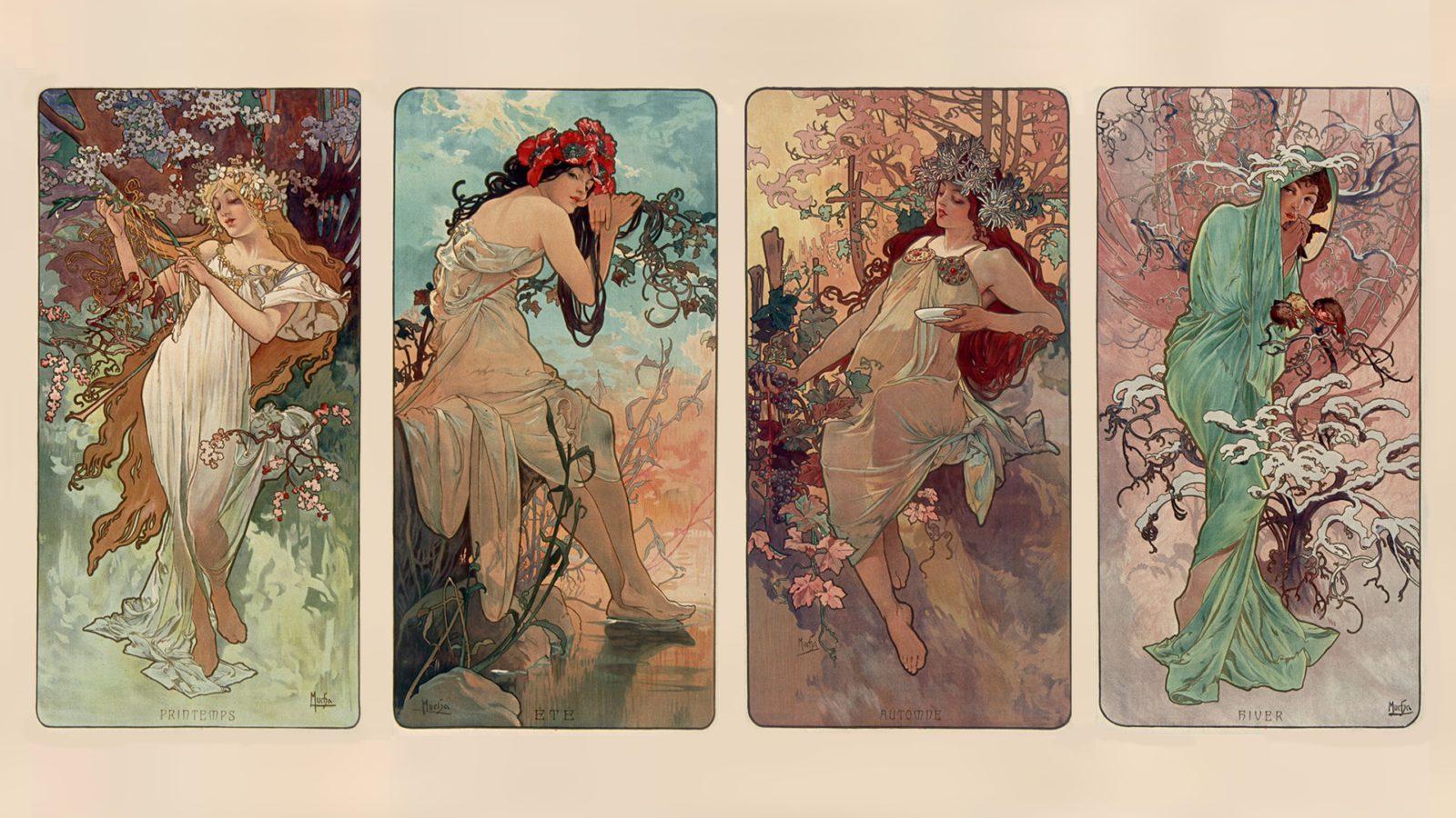1600x900 Alphonse Mucha, Art Nouveau master.com History Stories