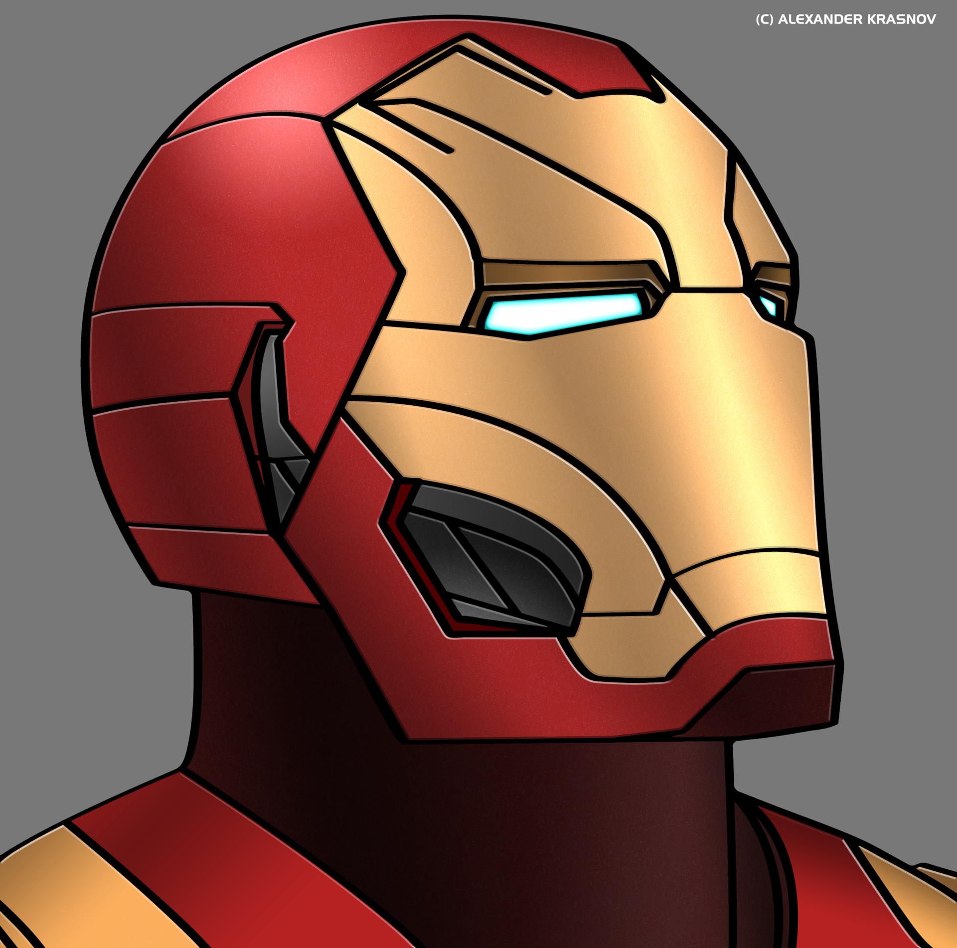 iron man vector