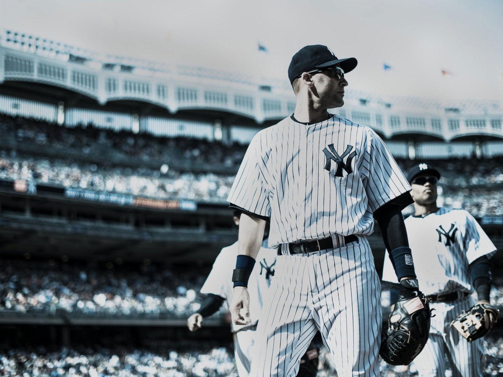 1600x1200 Wallpaper Baseball, New York Yankees, Derek Jeter, Mlb • Wallpaper For You HD Wallpaper For Desktop & Mobile