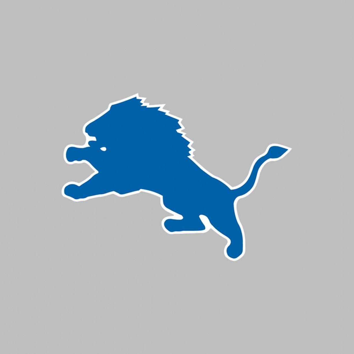 1228x1228 Detroit Lions Team Logo iPad Wallpaper