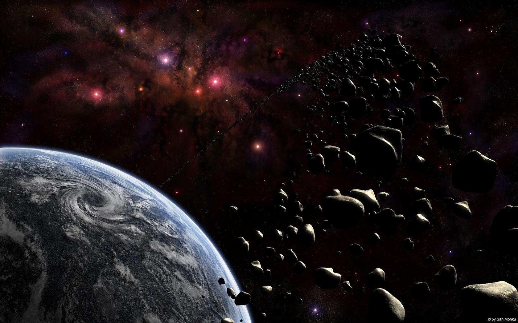 1680x1050 asteroids. Real Asteroids In Space Image & Picture. Space image, Space art, Space art wallpaper