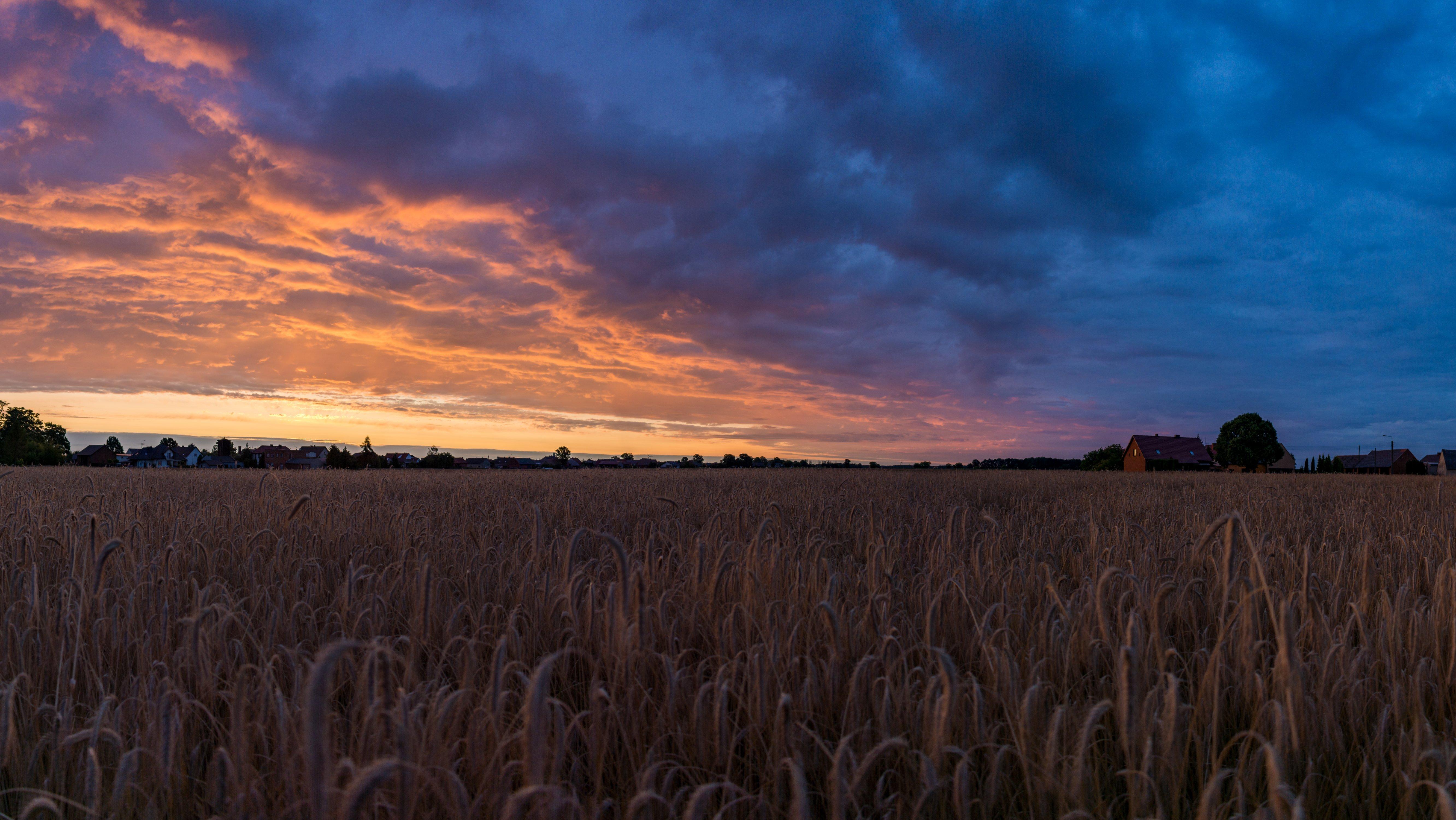 5330x3000 General 5330×3000 Nature Landscape Village Poland Sunrise Orange Sky VacationGeneral 5330×3000 Nature Landscape Village Poland Sunrise Orange Sky Vacation Six Picture