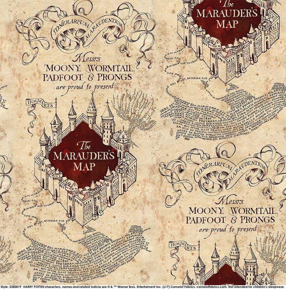 941x960 Marauders Map Wallpaper