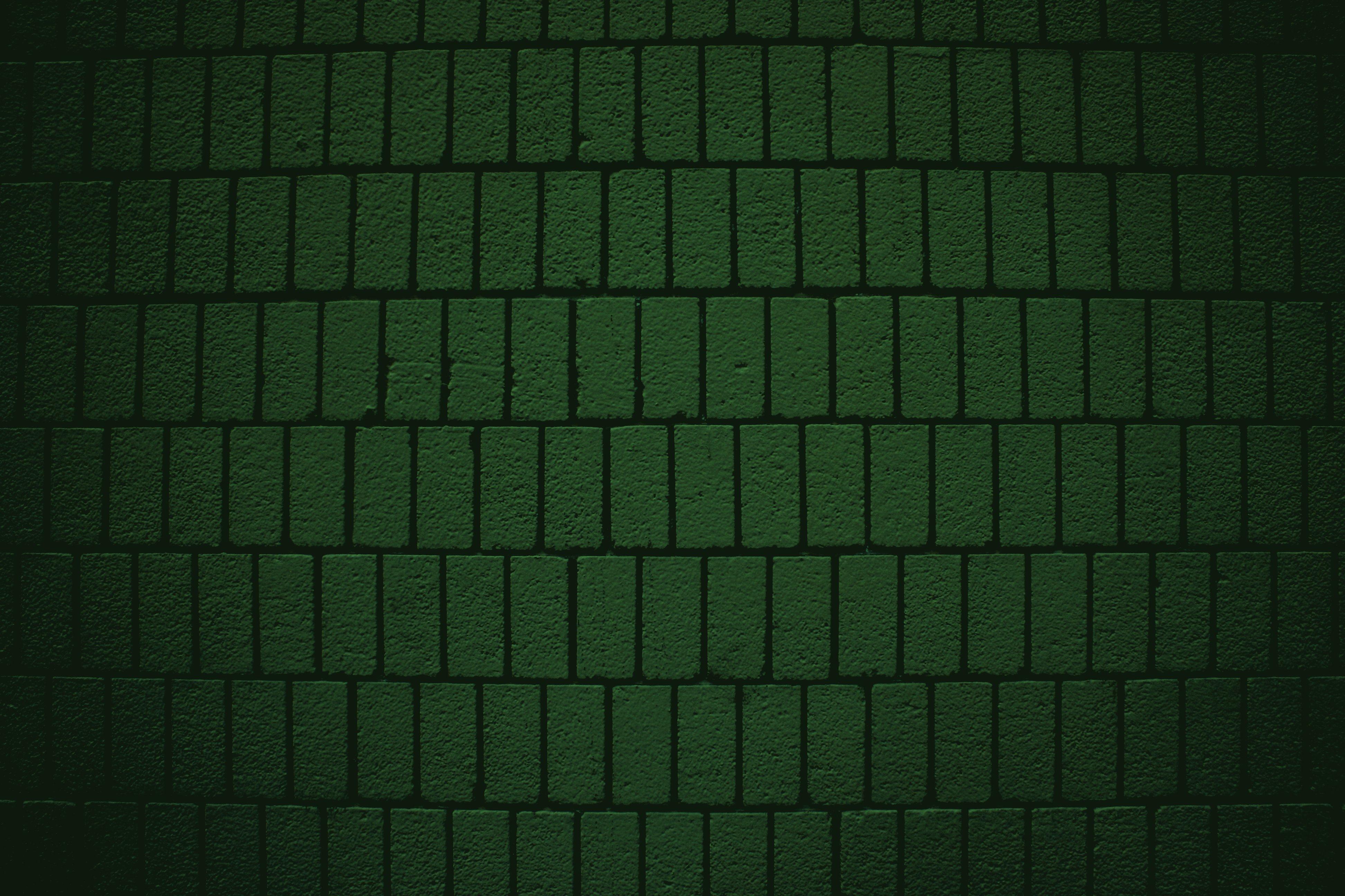 3888x2592 Light Green Brick Wallpaper
