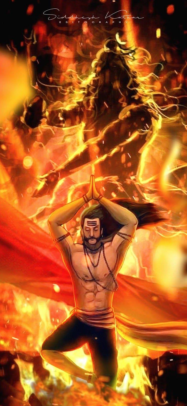 738x1600 Mahadev HD Wallpaper For Mobile