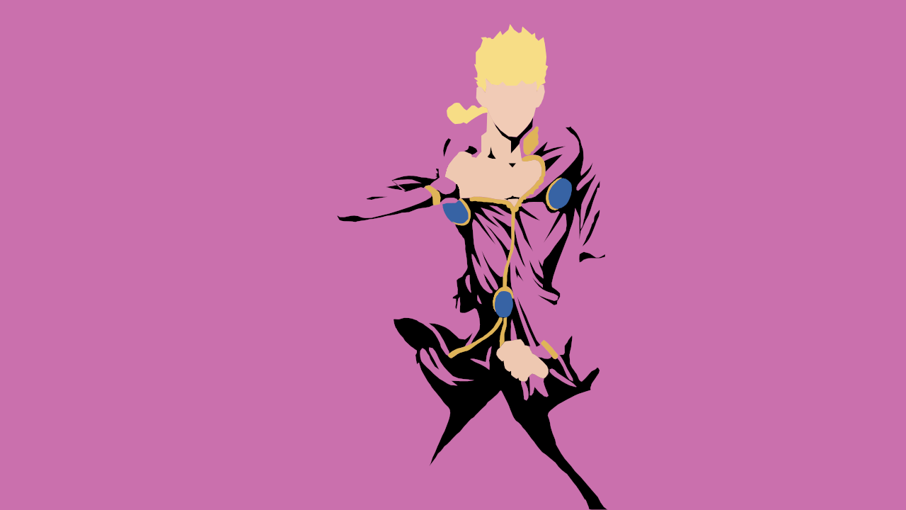 1280x720 Minimalist Jjba iPhone Wallpaper