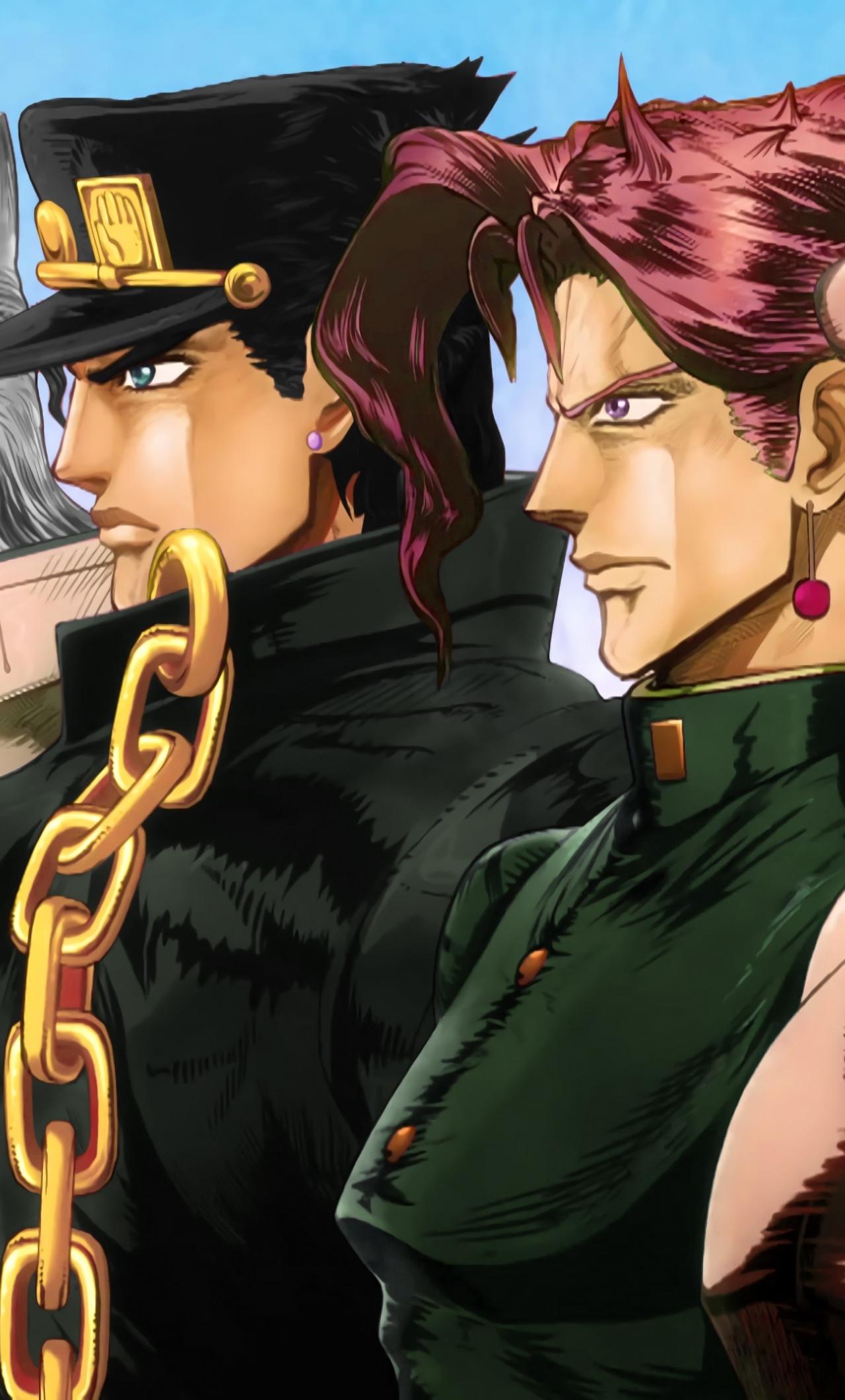 1280x2120 Download 1280x2120 wallpaper anime boys, jojo's bizarre adventure, anime, iphone 6 plus, 1280x2120 HD image, background, 3886