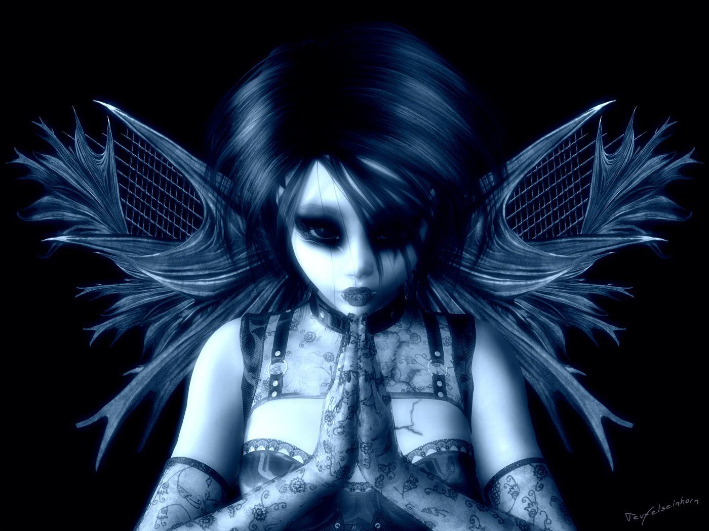 1400x1050 Dark Angel Background