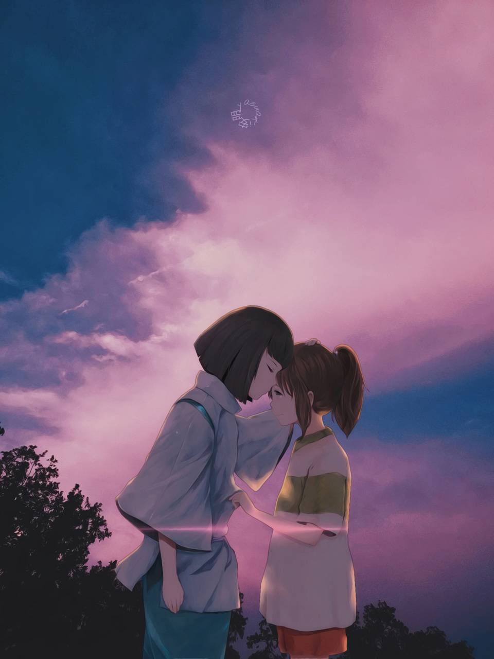 960x1280 Spirited Away Wallpaper